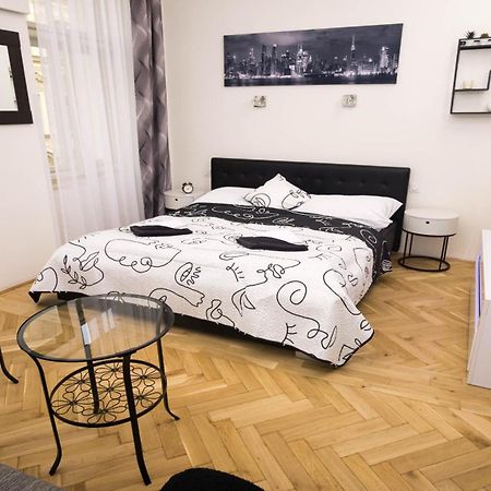 Black & White Apartment Prague By Wenceslas Square And Muzeum Dış mekan fotoğraf